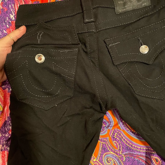 True religion black skinny jegging - Picture 8 of 9